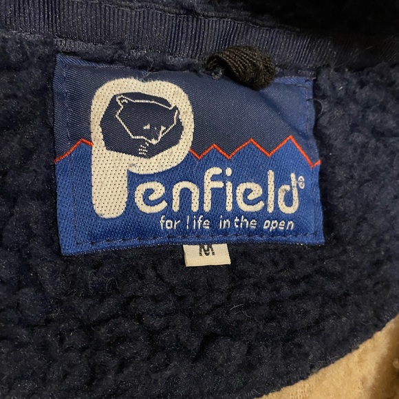 Vintage 90s Penfield Teddy Bear Sherpa Fleece - Picture 5 of 5